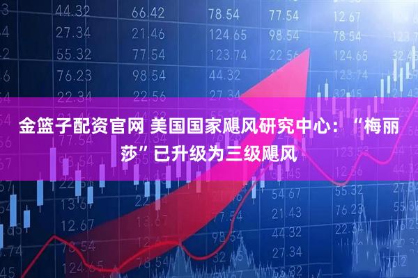 金篮子配资官网 美国国家飓风研究中心：“梅丽莎”已升级为三级飓风