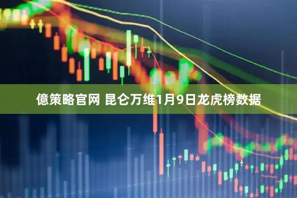 億策略官网 昆仑万维1月9日龙虎榜数据