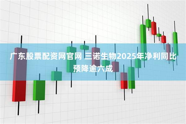 广东股票配资网官网 三诺生物2025年净利同比预降逾六成