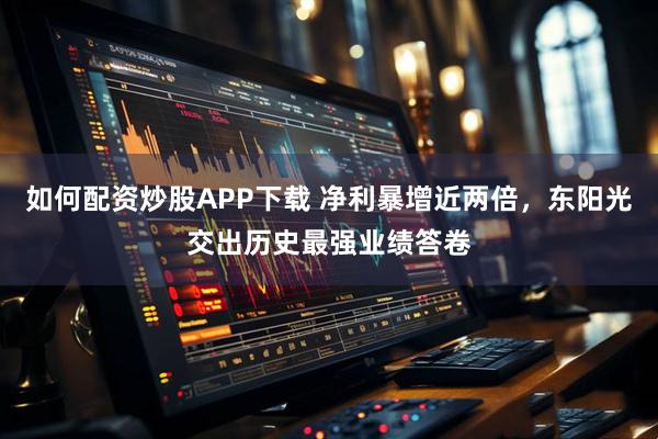 如何配资炒股APP下载 净利暴增近两倍，东阳光交出历史最强业绩答卷