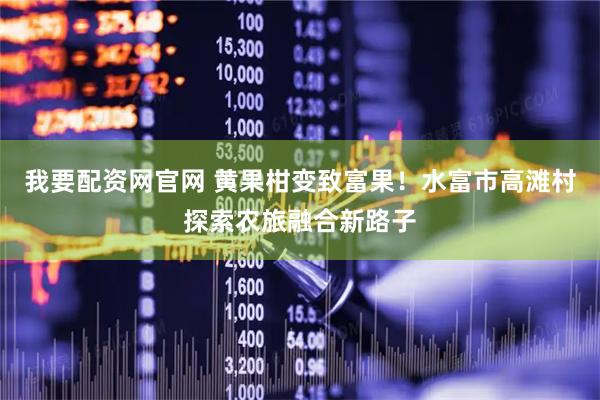 我要配资网官网 黄果柑变致富果！水富市高滩村探索农旅融合新路子