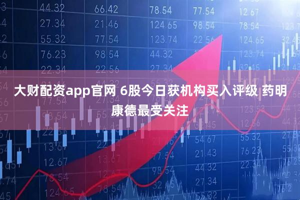 大财配资app官网 6股今日获机构买入评级 药明康德最受关注